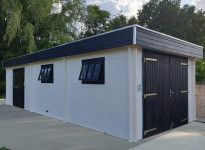 Garage toit plat - couverture EPDM