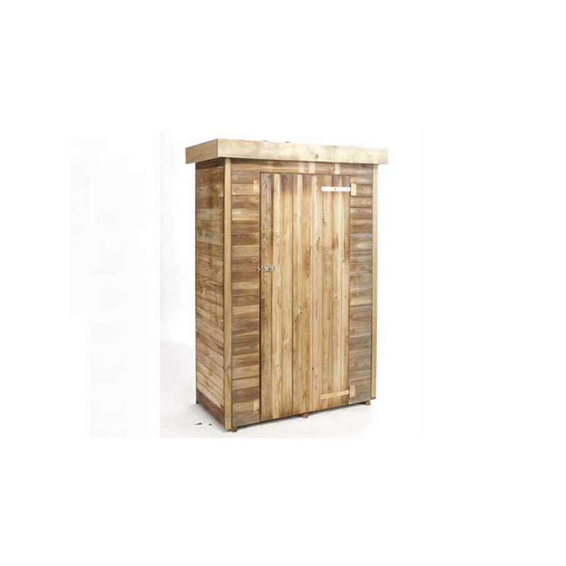 Armoire de jardin pin autoclave FSC Hauteur 200 cm Armoire en bois