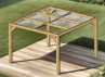 Pergola Bois Traité 10.67m2