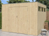 Abri jardin bois - panneaux 26mm - 8.88m2