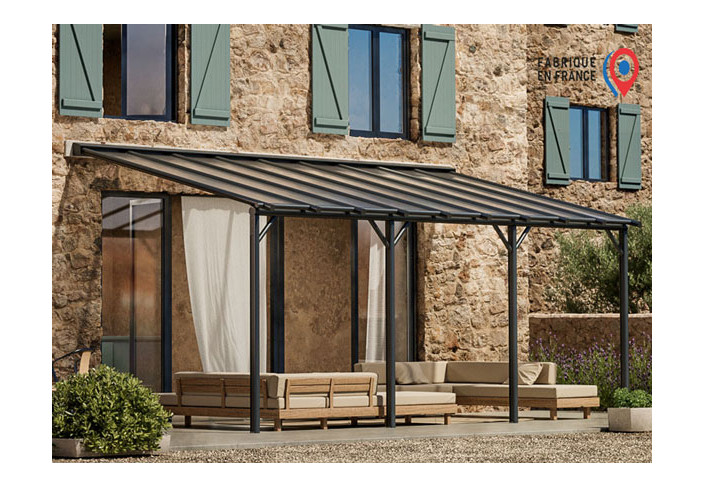 PERGOLA ALU ADOSSÉE - 18/24/30m2