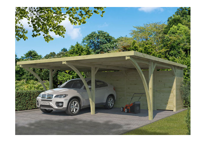 CARPORT DOUBLE + ATELIER